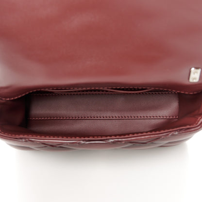 Louis Vuitton Lambskin Malletage GO-14 PM NM Bordeaux 6 of 12