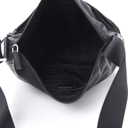 Prada Nylon Tessuto Messenger Bag Black 5 of 11