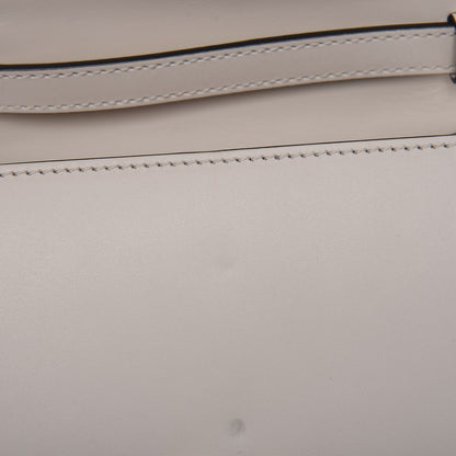 Gucci Calfskin Mini Sylvie Top Handle Bag White 12 of 12