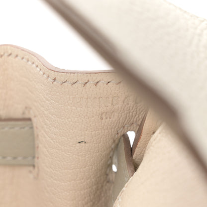 Hermes Togo Verso Birkin 25 Gris Perle 7 of 13