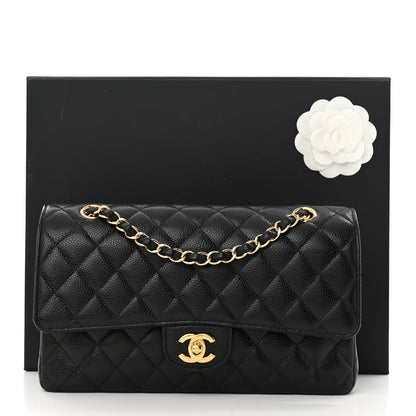 Chanel Caviar Quilted Medium Double Flap Black 11 of 11