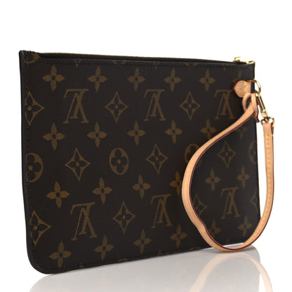 Louis Vuitton Monogram Neverfull MM GM Pochette 3 of 8