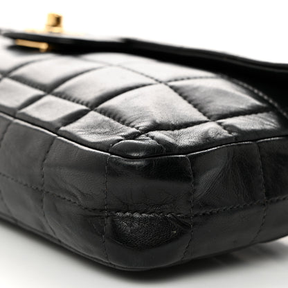 Chanel Lambskin East West Chocolate Bar Flap Black 10 of 10