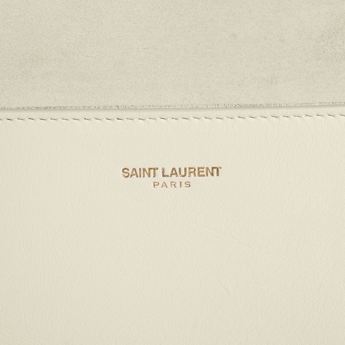 Calfskin Classic Y Clutch White