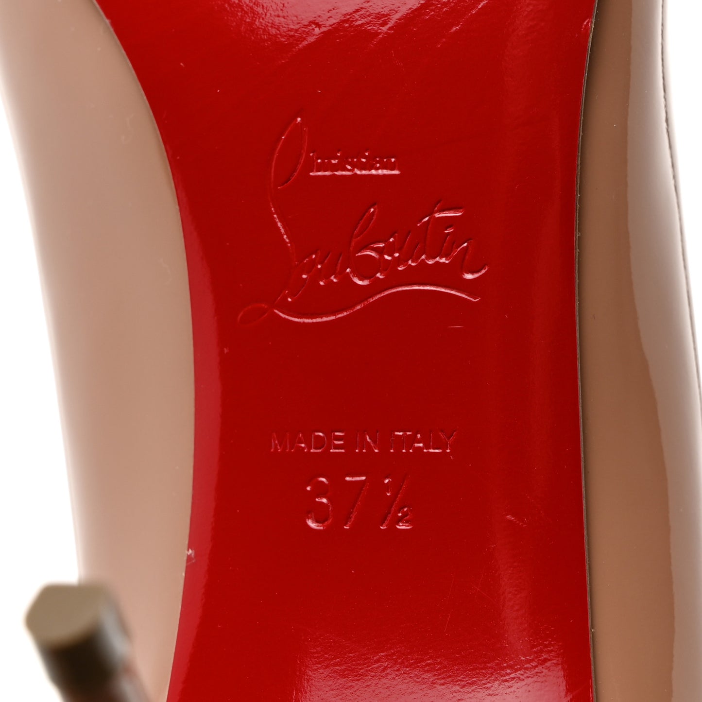 Patent Pigalle Follies 85 Pumps 37.5 Nude