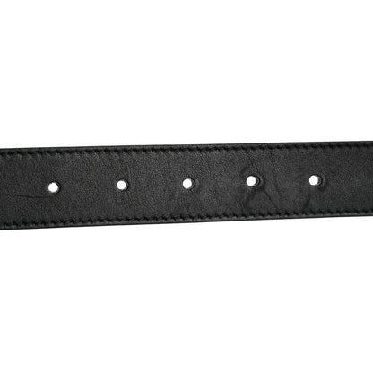 Gucci Moon Calfskin Double G 30mm Belt 80 32 Black 5 of 7