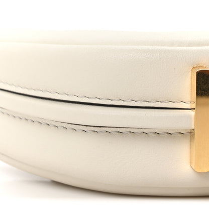 Fendi Vitello Grace Matte Nano Fendigraphy Hobo Charm White Ice 9 of 10