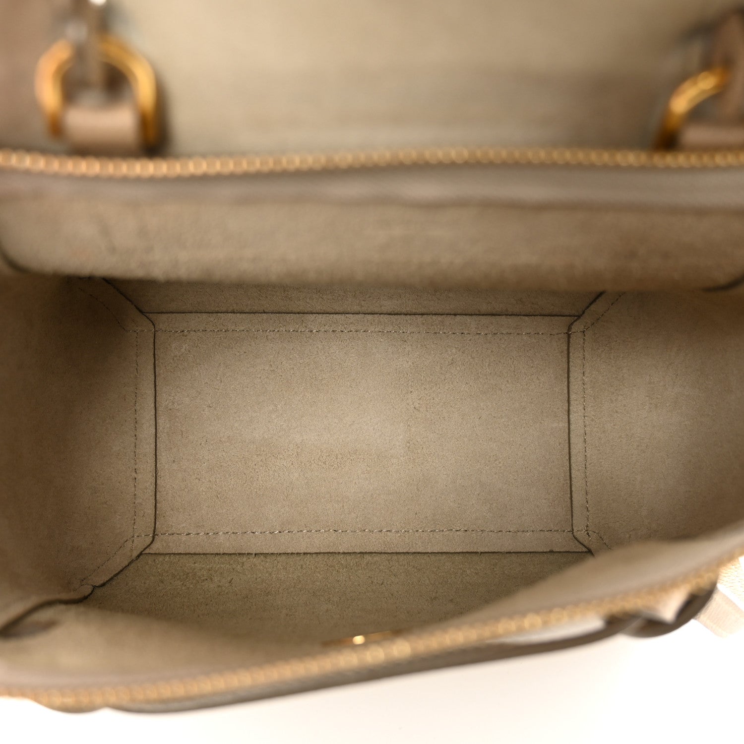 Celine Grained Calfskin Nano Belt Bag Light Taupe 5 of 10