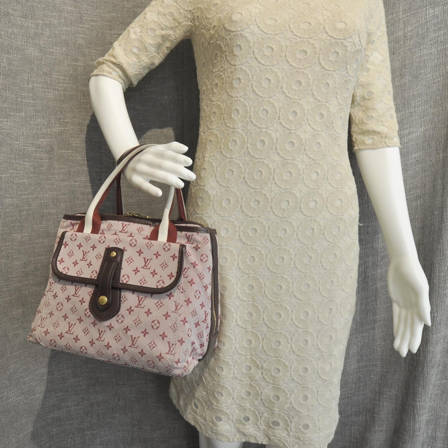 Mini Monogram Sac Mary Kate Cherry