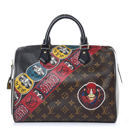Louis Vuitton Monogram Kabuki Speedy 30 1 of 16