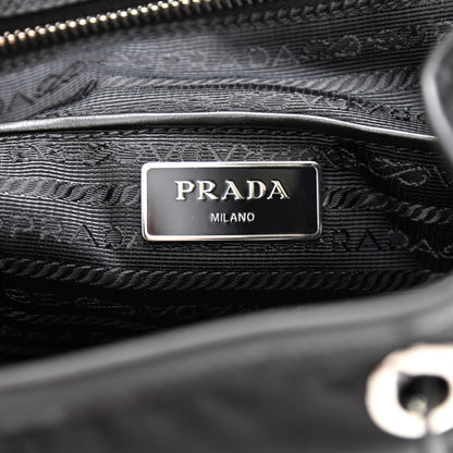 Prada Tessuto Nylon Vitello Backpack Black 6 of 10