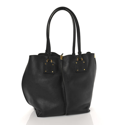 Chloe Smooth Calfskin Medium Vick Tote Full Blue 4 of 8