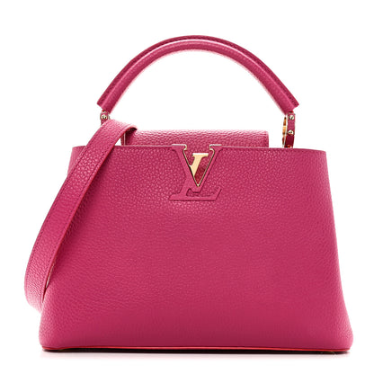 Louis Vuitton Taurillon Capucines BB Hibiscus Poppy 1 of 9