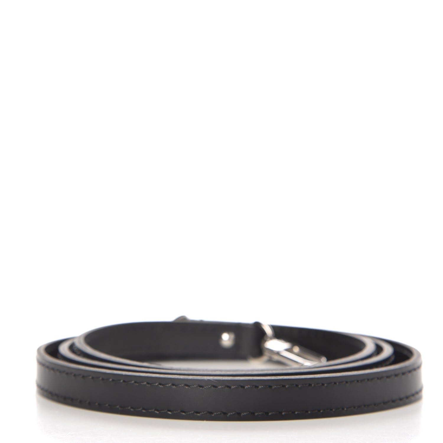 Louis Vuitton Calfskin Alma BB Shoulder Strap Black 2 of 3