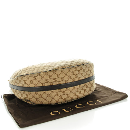 Gucci Monogram Large GG Twins Hobo Dark Brown 4 of 7