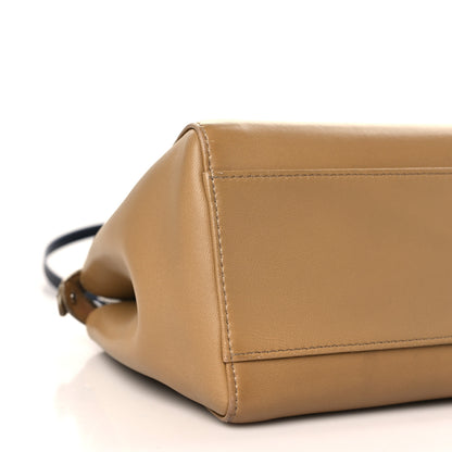Fendi Nappa Colorblock Mini Peekaboo Iconic Satchel Cuoio Oceano Multicolor 8 of 9