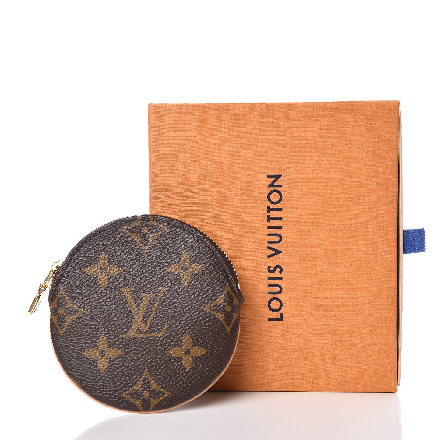 Monogram Round Coin Purse