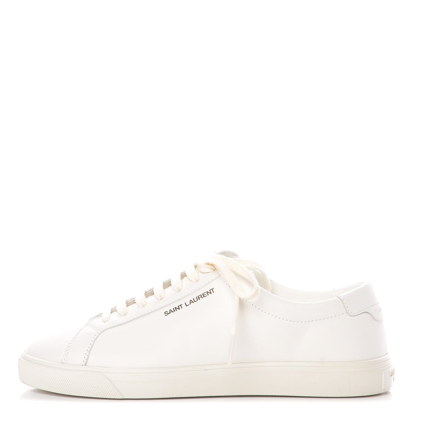 Calfskin Andy Low Top Sneakers 38.5 White