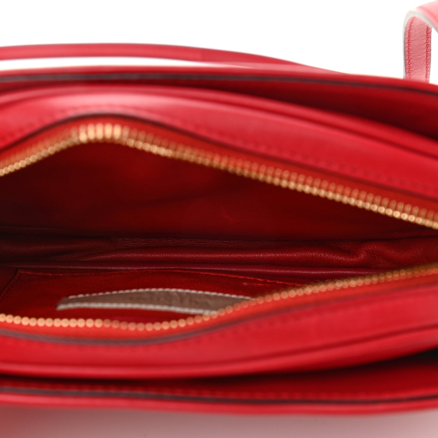 Calfskin VLogo Crossbody Red
