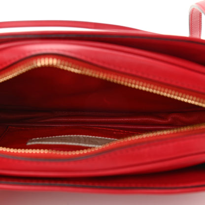 Valentino Garavani Calfskin VLogo Crossbody Red 5 of 9