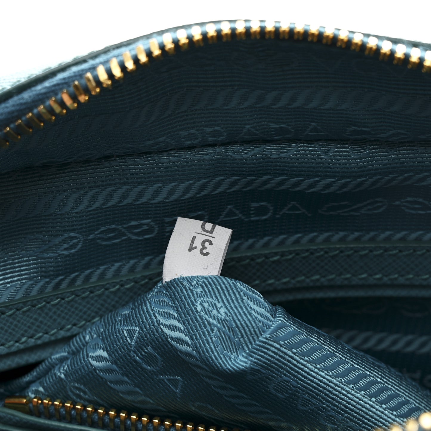 Saffiano Lux Bauletto Turchese