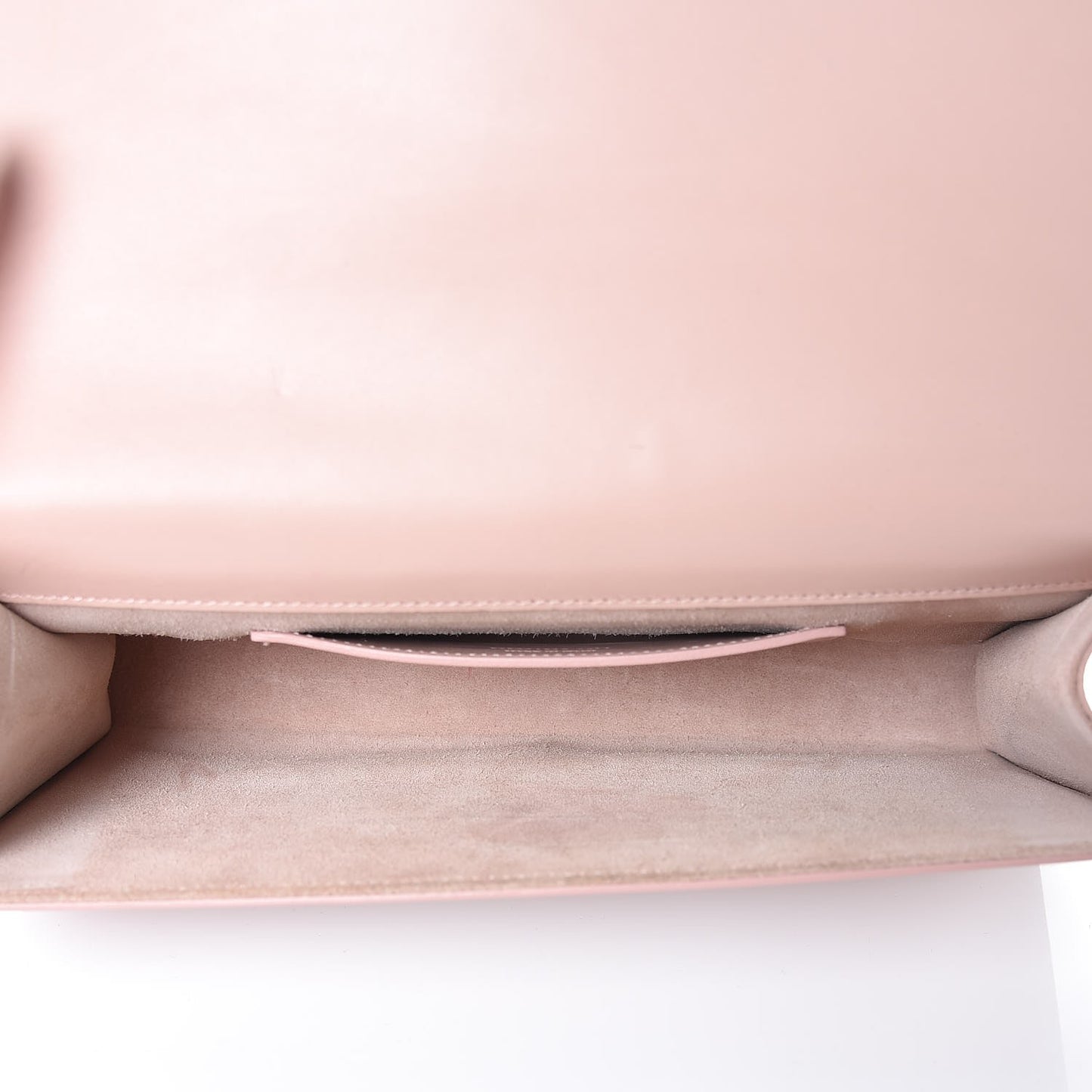 Calfskin Classic Monogram Tassel Clutch Pale Blush