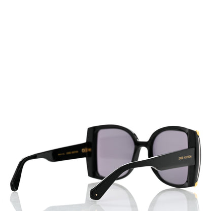 Louis Vuitton Acetate Nylon In The Mood For Love Sunglasses Z1294W Black 4 of 8