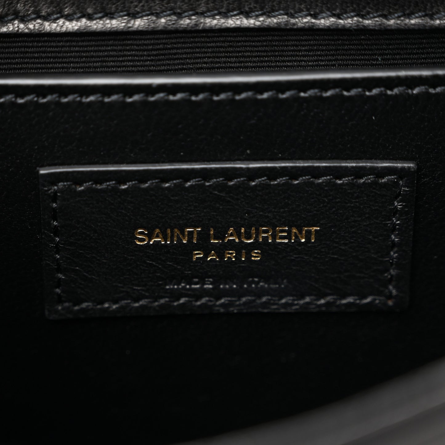 Lambskin Quilted Monogram Mini Nolita Black