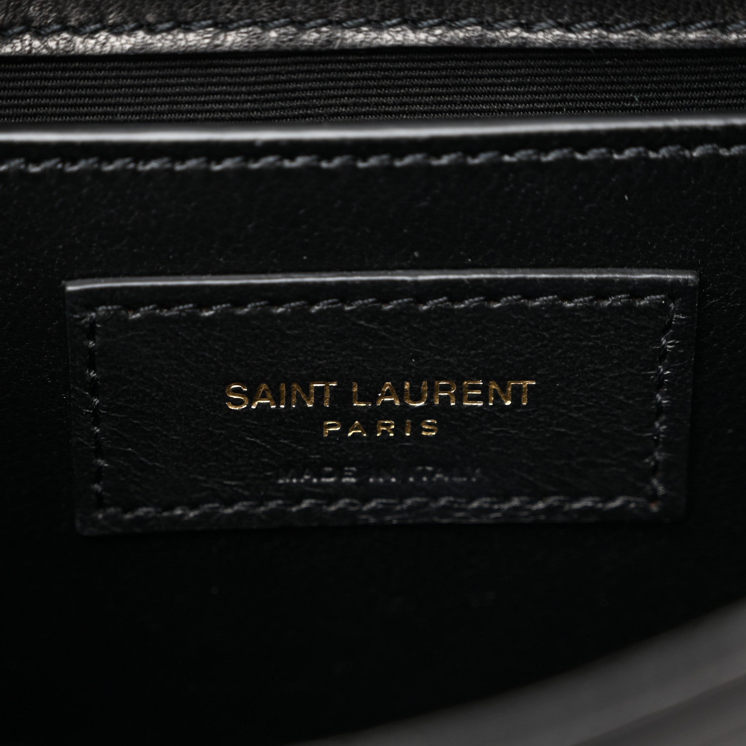 Saint Laurent Lambskin Quilted Monogram Mini Nolita Black 6 of 10