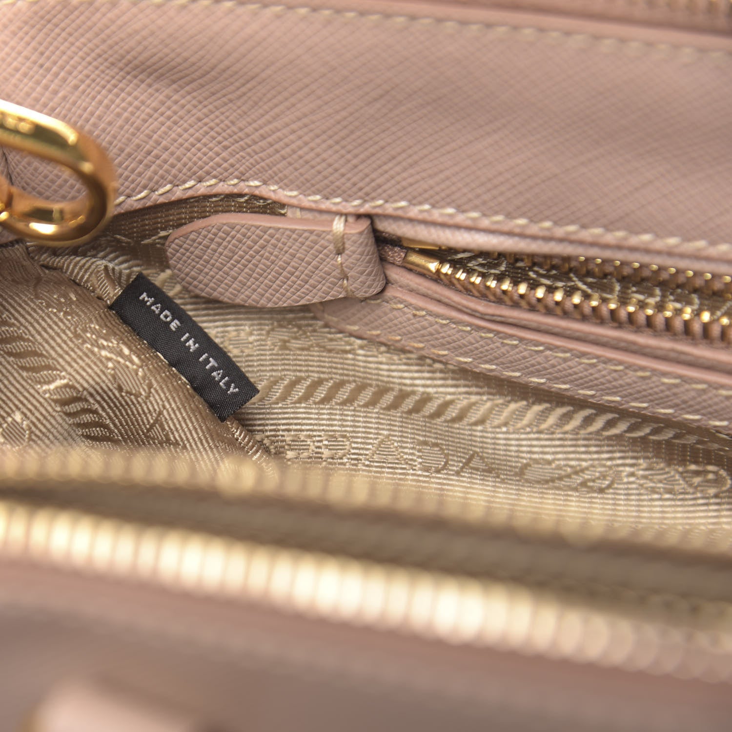 Prada Saffiano Medium Galleria Double Zip Tote Cammeo 8 of 11