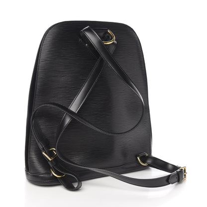 Louis Vuitton Epi Gobelins Backpack Black 2 of 8