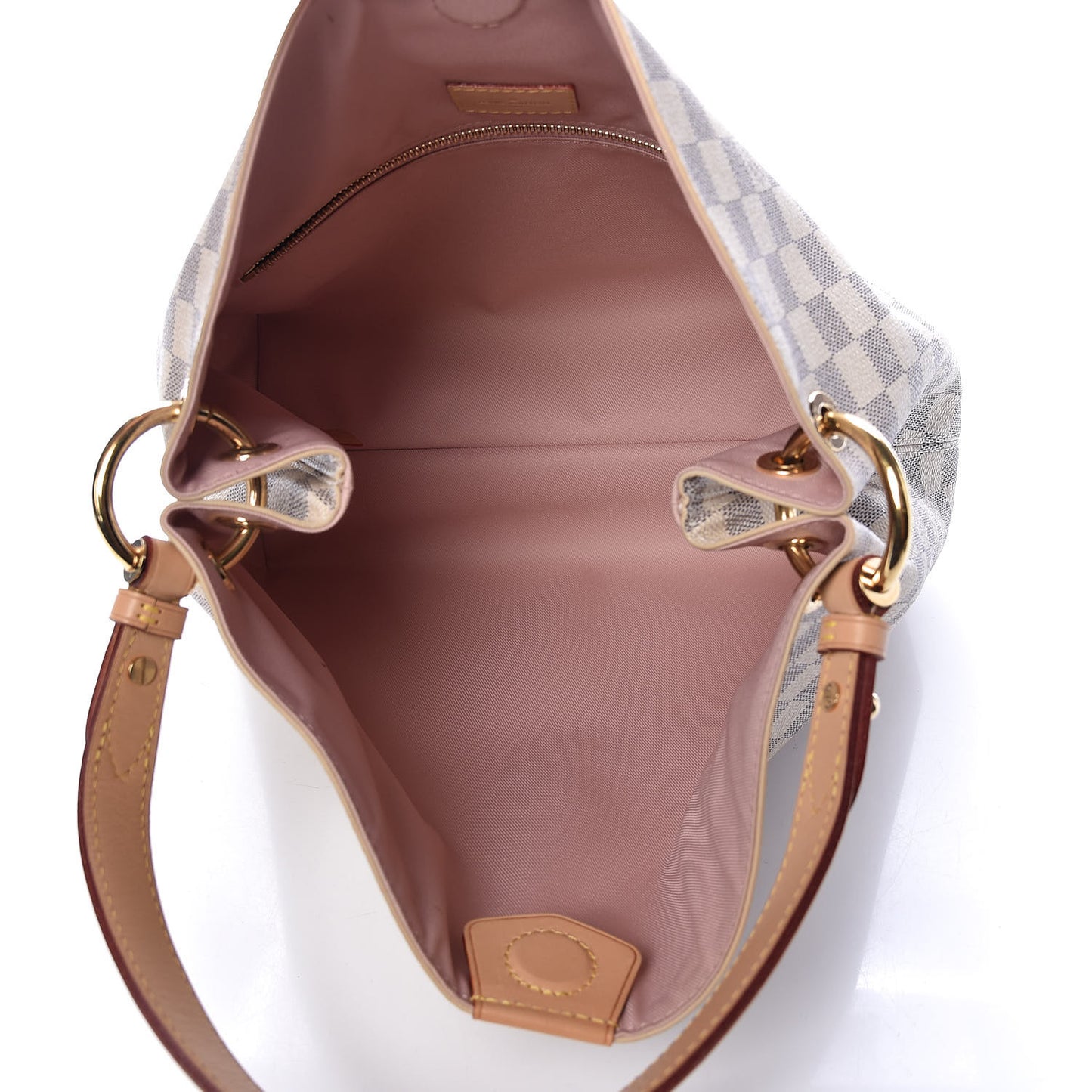 Damier Azur Graceful PM Rose Ballerine