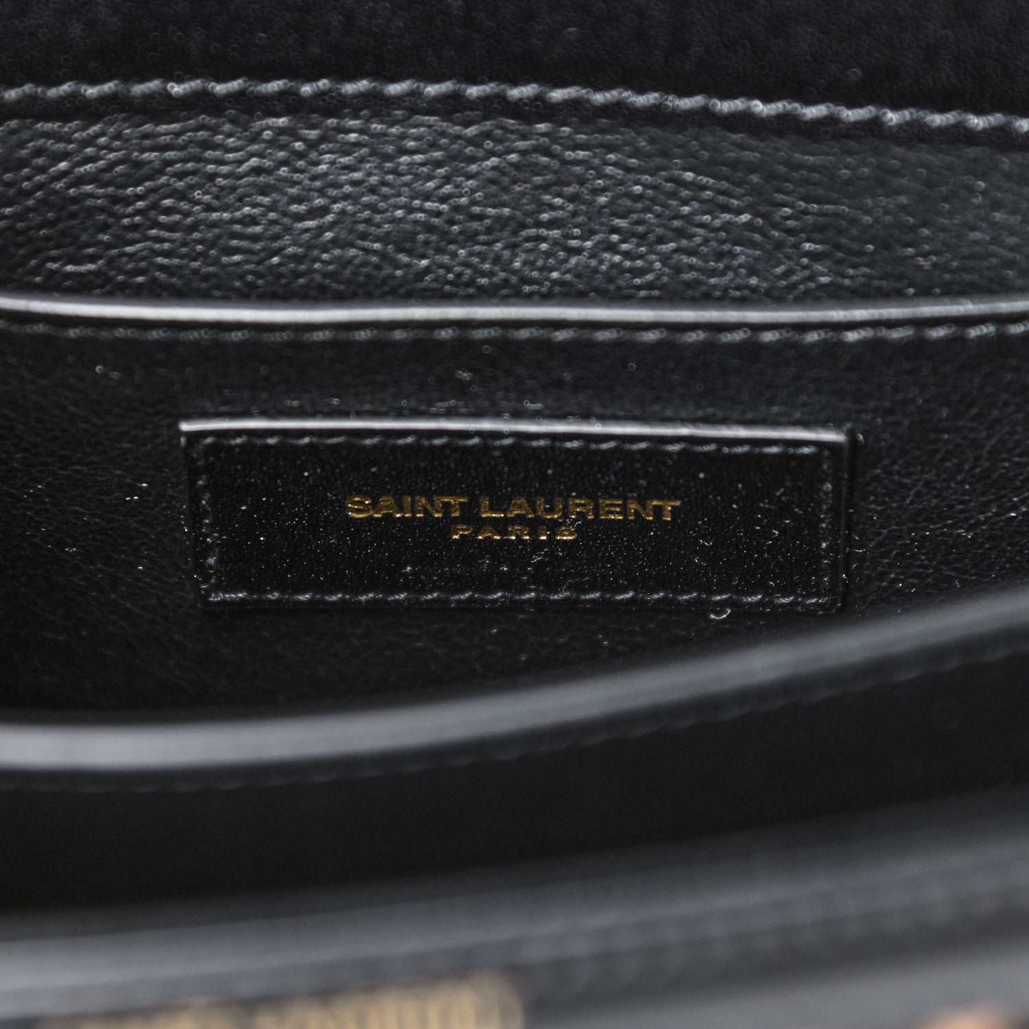 Saint Laurent Canvas Leopard Print Mini Classic Monogram Cassandra Top Handle Black 6 of 10
