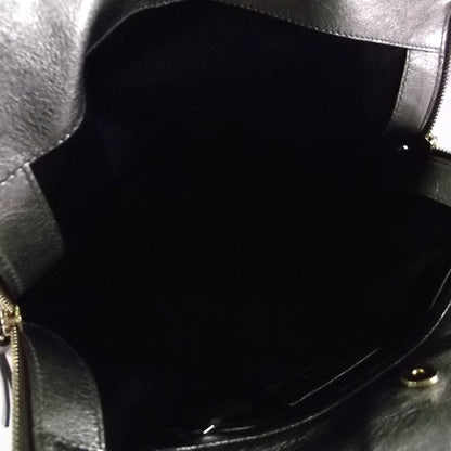 Saint Laurent Leather Tribute Tote Pewter 9 of 10
