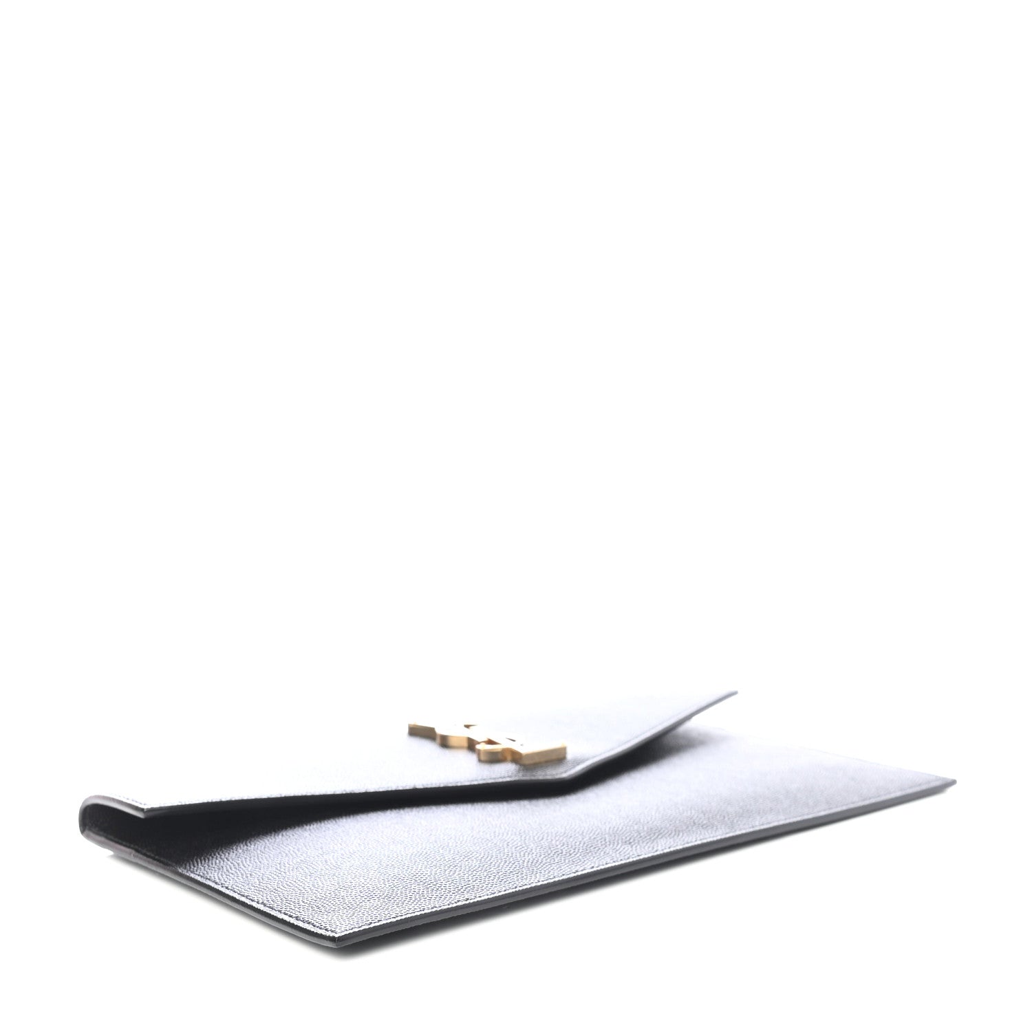 Saint Laurent Grain De Poudre Uptown Pouch Black 4 of 4