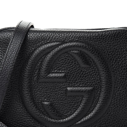 Gucci Pebbled Calfskin Small Soho Disco Bag Black 10 of 10