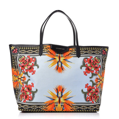 Givenchy Canvas Calfskin Birds of Paradise Print Antigona Tote 1 of 7