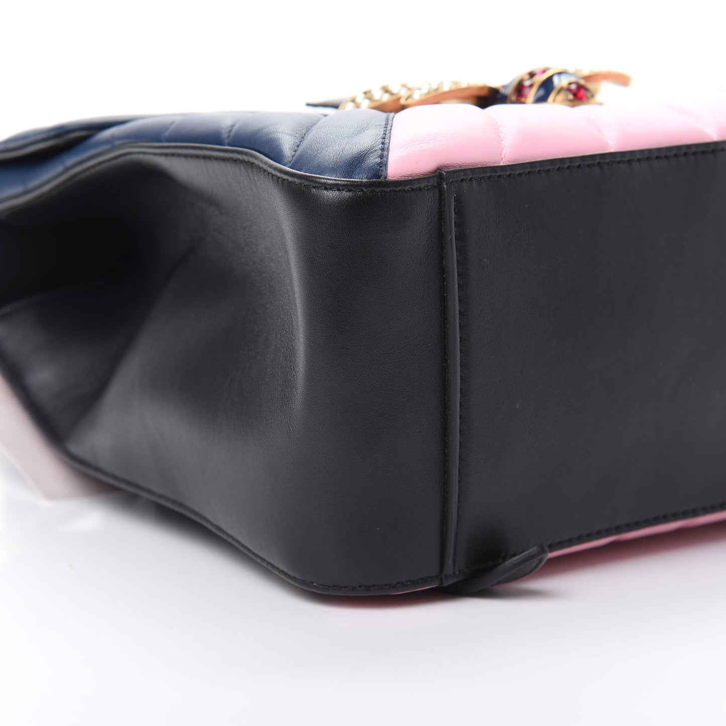 Calfskin Bamboo Trapuntata Queen Margaret Backpack Blue Agata Hibiscus Red Mystic White Sugar Pink