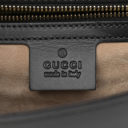 Gucci Calfskin Sylvie Belt Bag 95 34 Black 6 of 12
