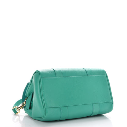Mulberry Classic Grain Small Bayswater Satchel Aqua Green 4 of 9