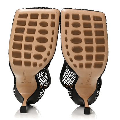 Bottega Veneta Mesh Nappa Chunky Chain Sandals 40 Black 6 of 11