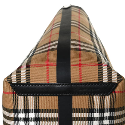 Burberry Vintage Check Medium The Giant Reversible Tote Antique Yellow Bright Red 15 of 25