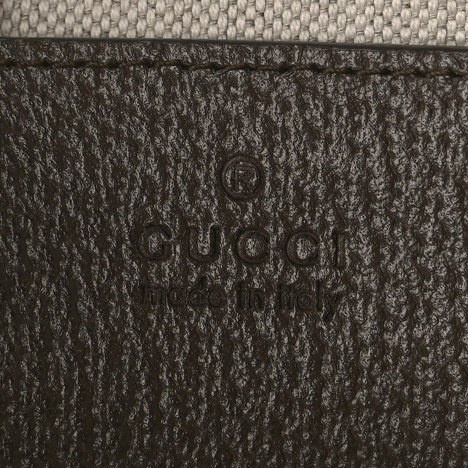 Gucci GG Supreme Monogram Textured Dollar Calfskin Small Ophidia Hobo Beige Ebony New Acero 6 of 8