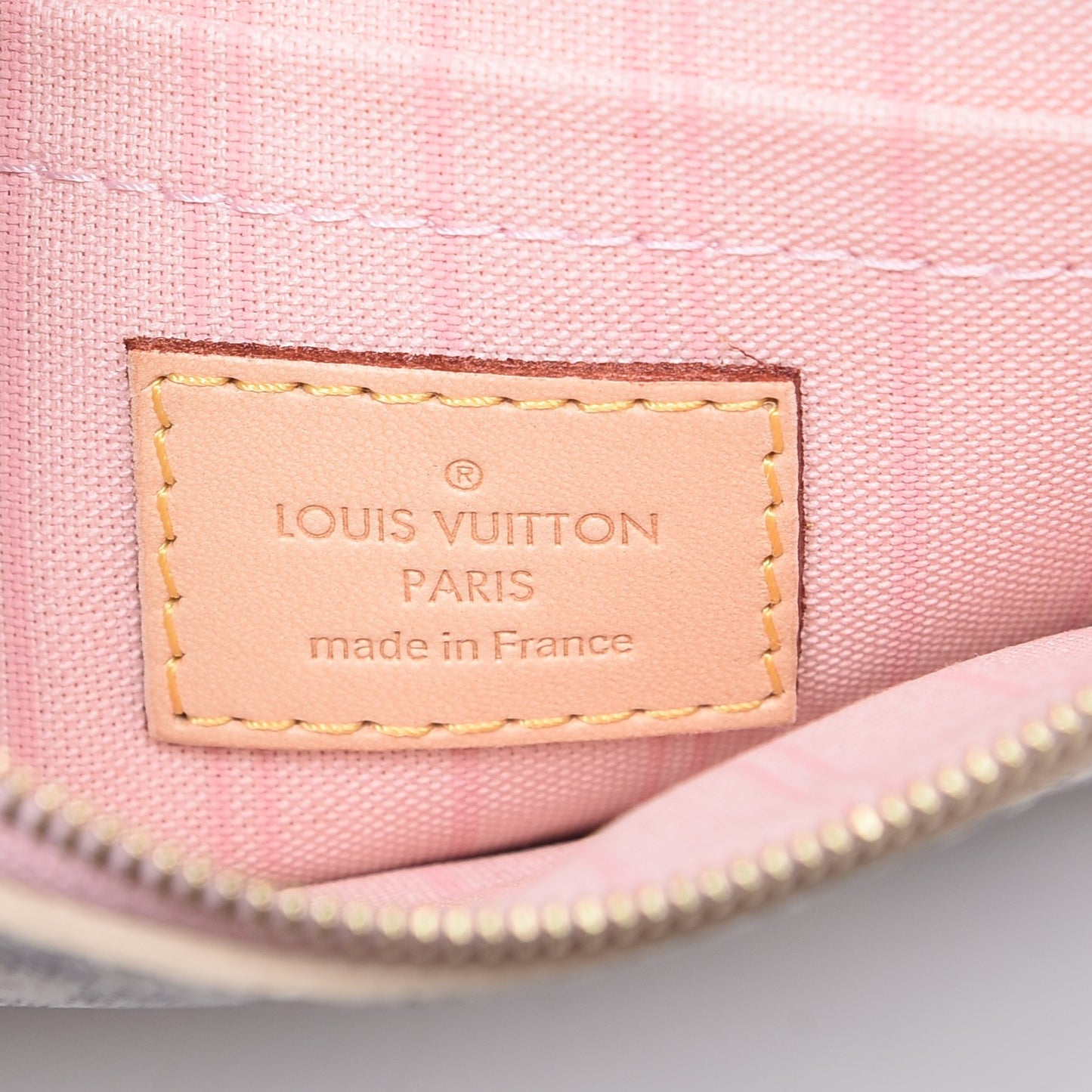 Damier Azur Neverfull MM GM Pochette Rose Ballerine