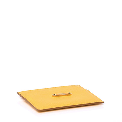 Fendi Vitello Elite Card Holder Yellow 4 of 8