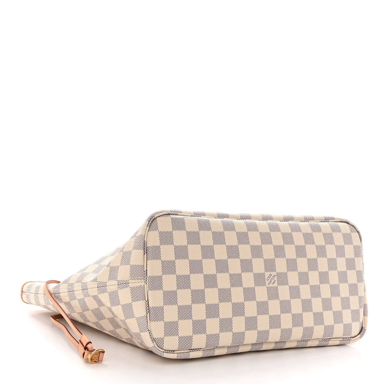 Louis Vuitton Damier Azur Neo Neverfull MM Rose Ballerine 4 of 9