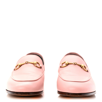 Gucci Lambskin Womens Brixton Horsebit Loafers 37 Perfect Pink 2 of 9