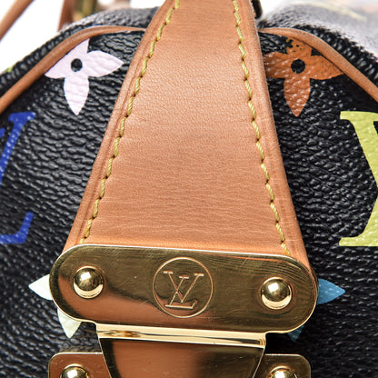 Louis Vuitton Monogram Multicolor Speedy 30 Black 17 of 20