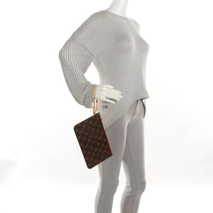 Louis Vuitton Monogram Neverfull MM GM Pochette Pivoine 2 of 8