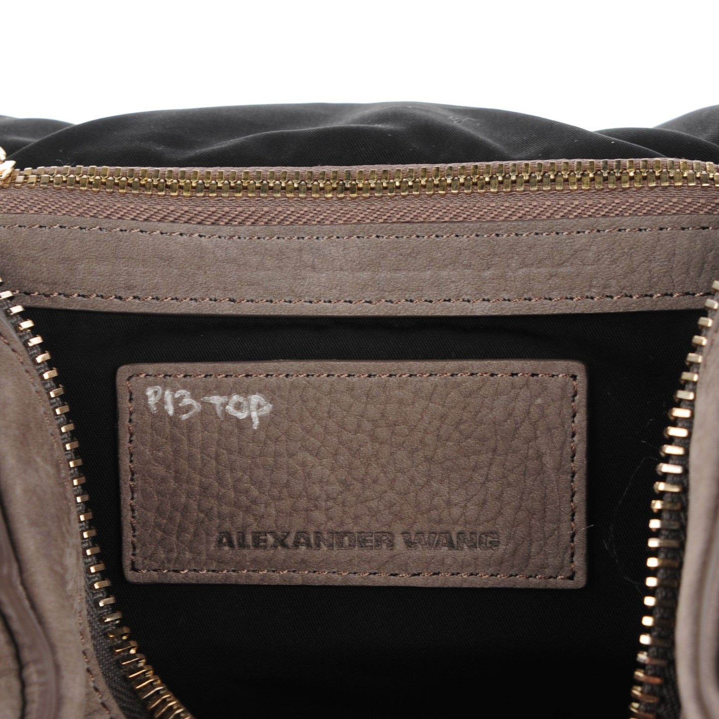 Nubuck Rockie Elephant Pale Gold Hardware